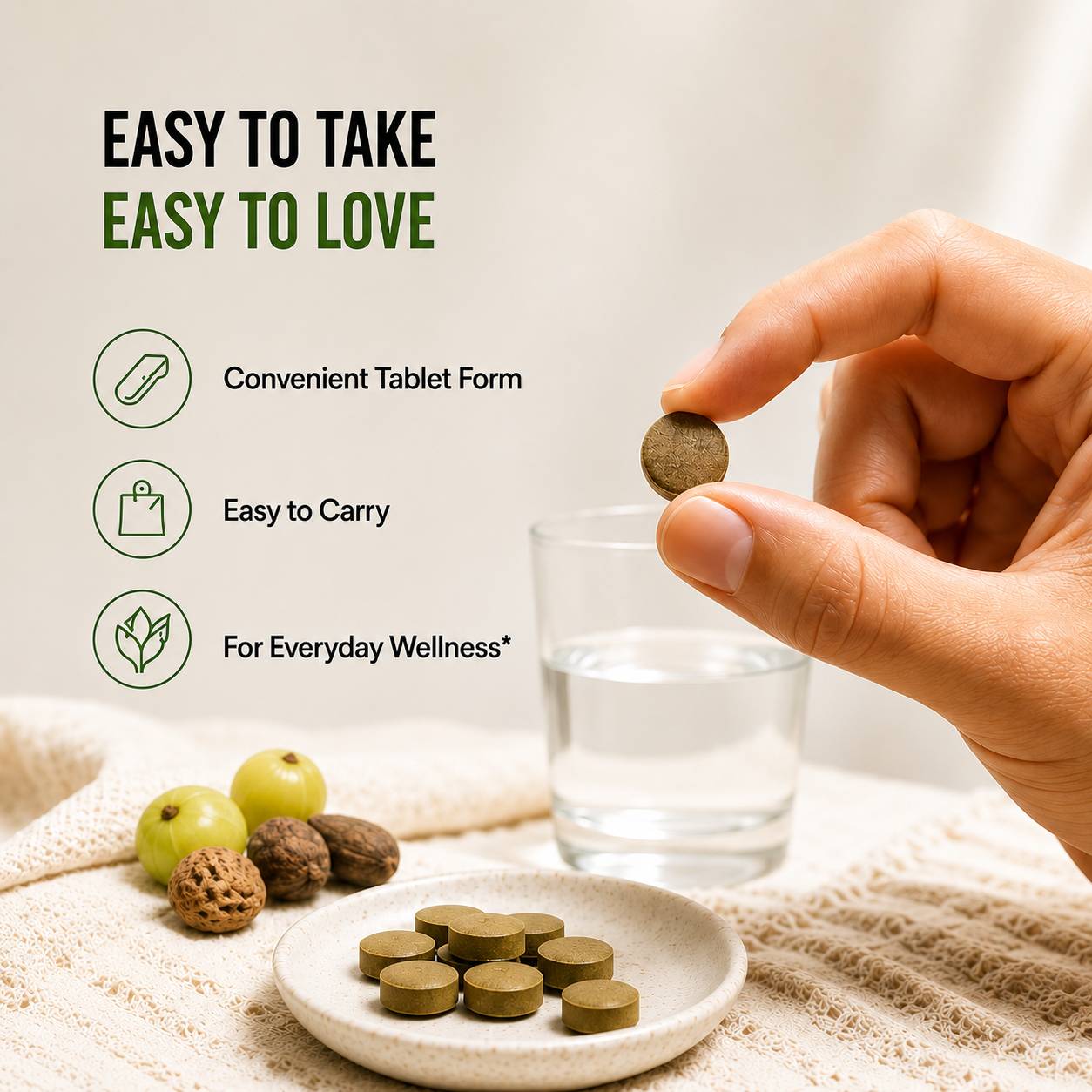 Anugamya Organic Triphala Tablets for Natural Wellness Support - Image 5